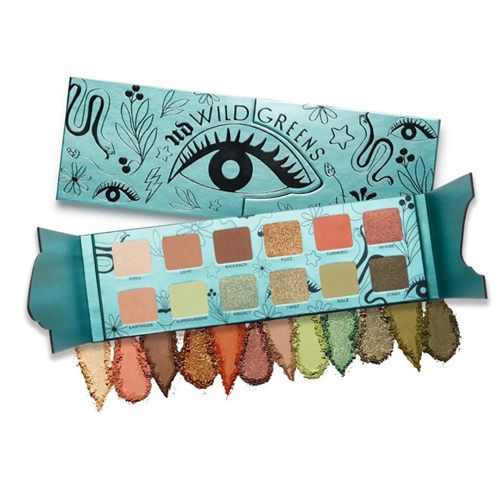 Urban Decay 12 Shades of Wild‎ Green Eyeshadow Palette NWT